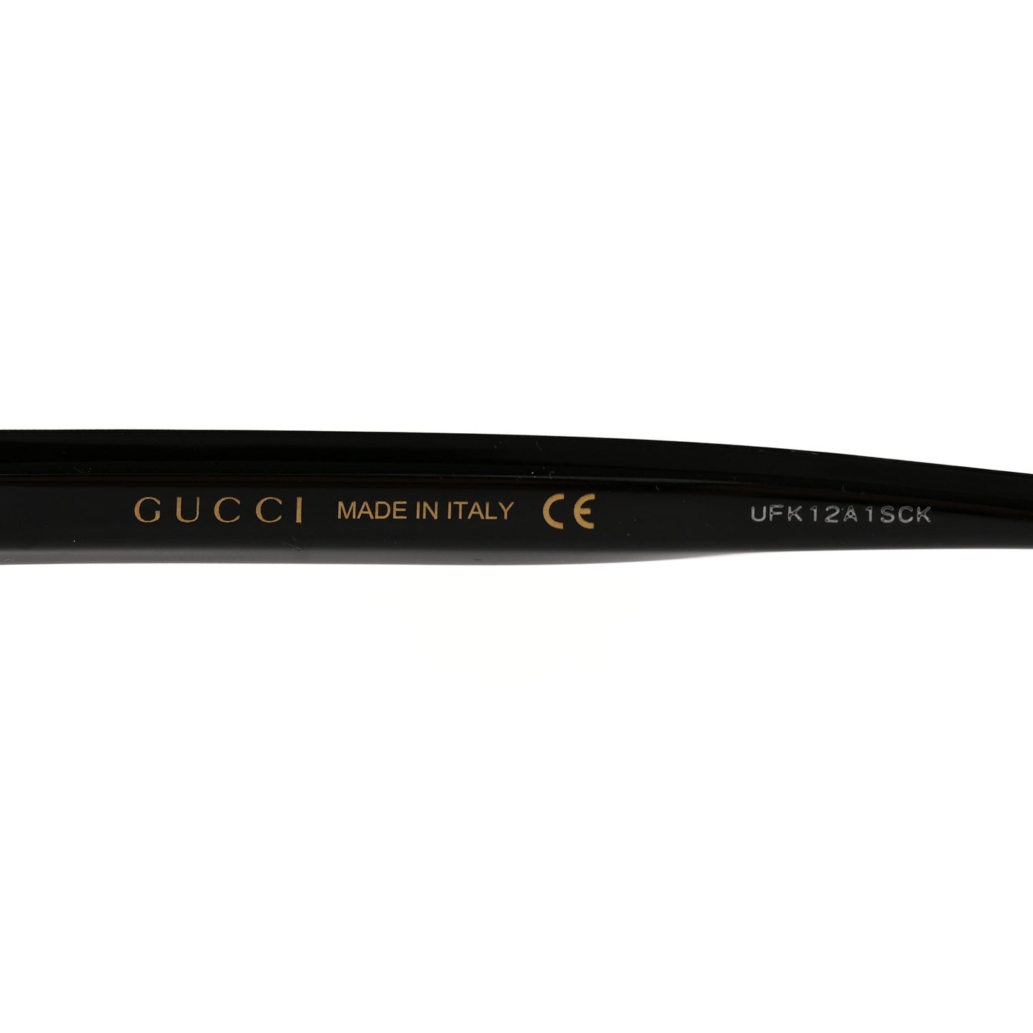 Round Frame Star Sunglasses GG0232SK Black