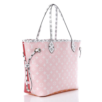 Louis Vuitton Monogram Giant Neverfull MM Rouge 4 of 11