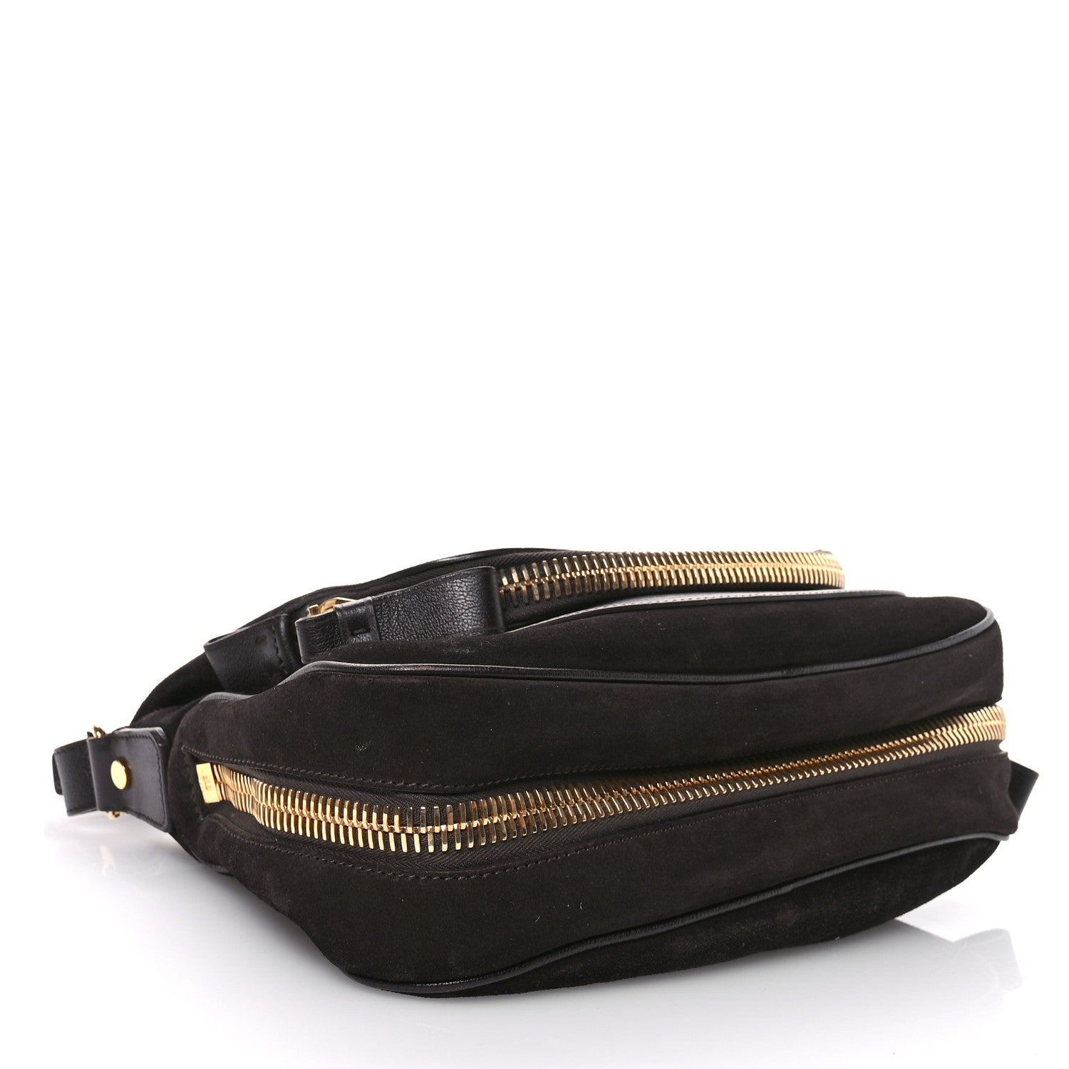 Tom Ford Suede Calfskin Jennifer Crossbody Brown 4 of 15