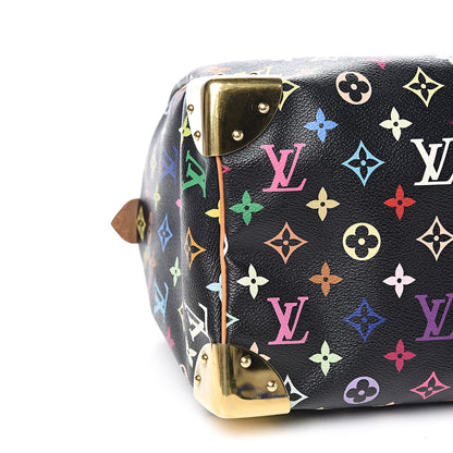 Louis Vuitton Monogram Multicolor Speedy 30 Black 6 of 9