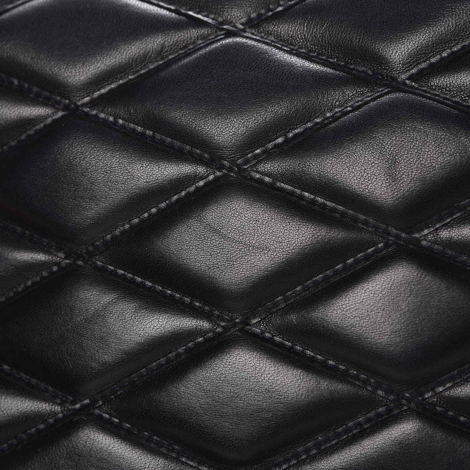 Louis Vuitton Lambskin Malletage GO-14 MM Black 10 of 13