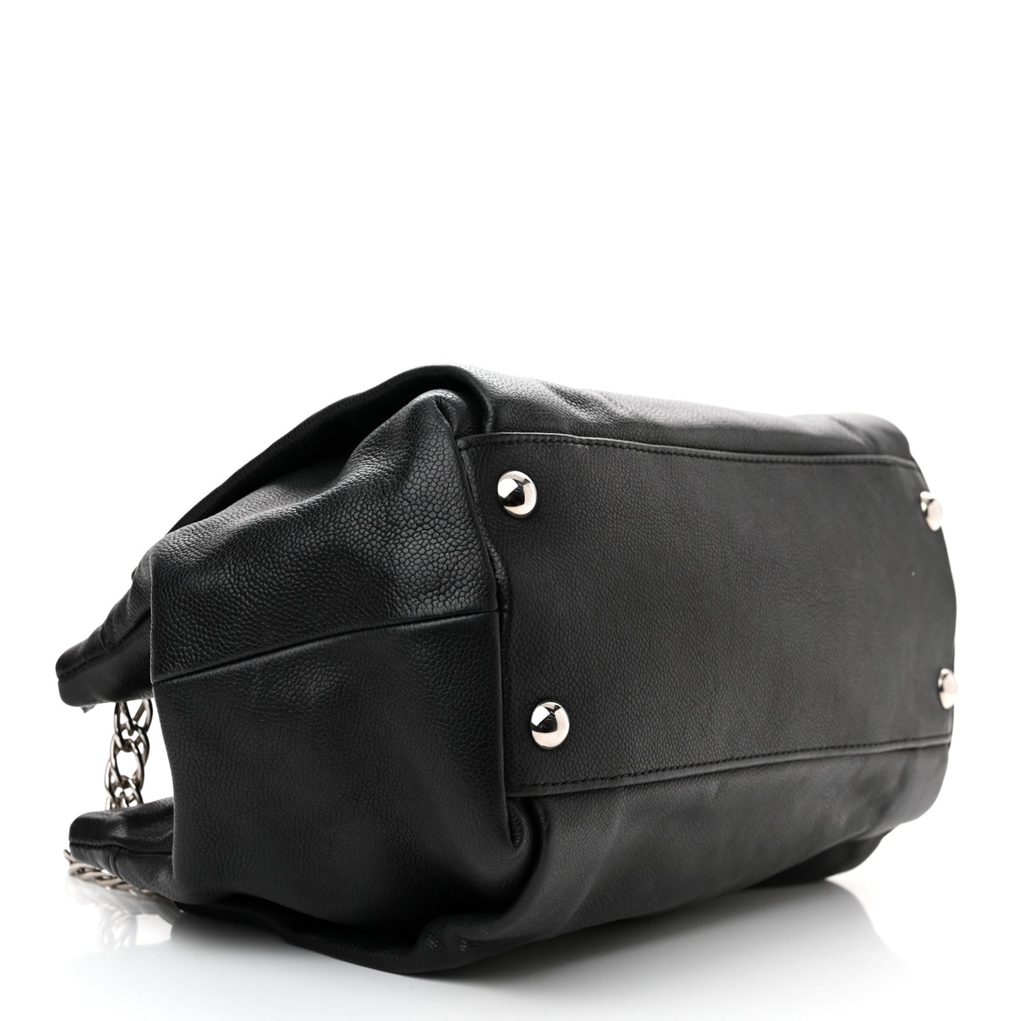 Caviar CC Tuck Medium Tote Black