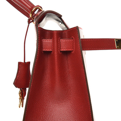 Hermes Epsom Kelly Sellier 28 Rouge 13 of 40