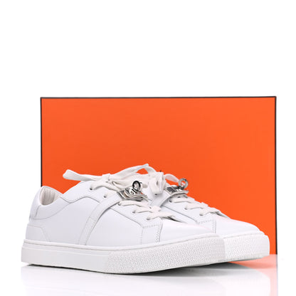 Hermes Calfskin Day Sneakers 37 White 18 of 18