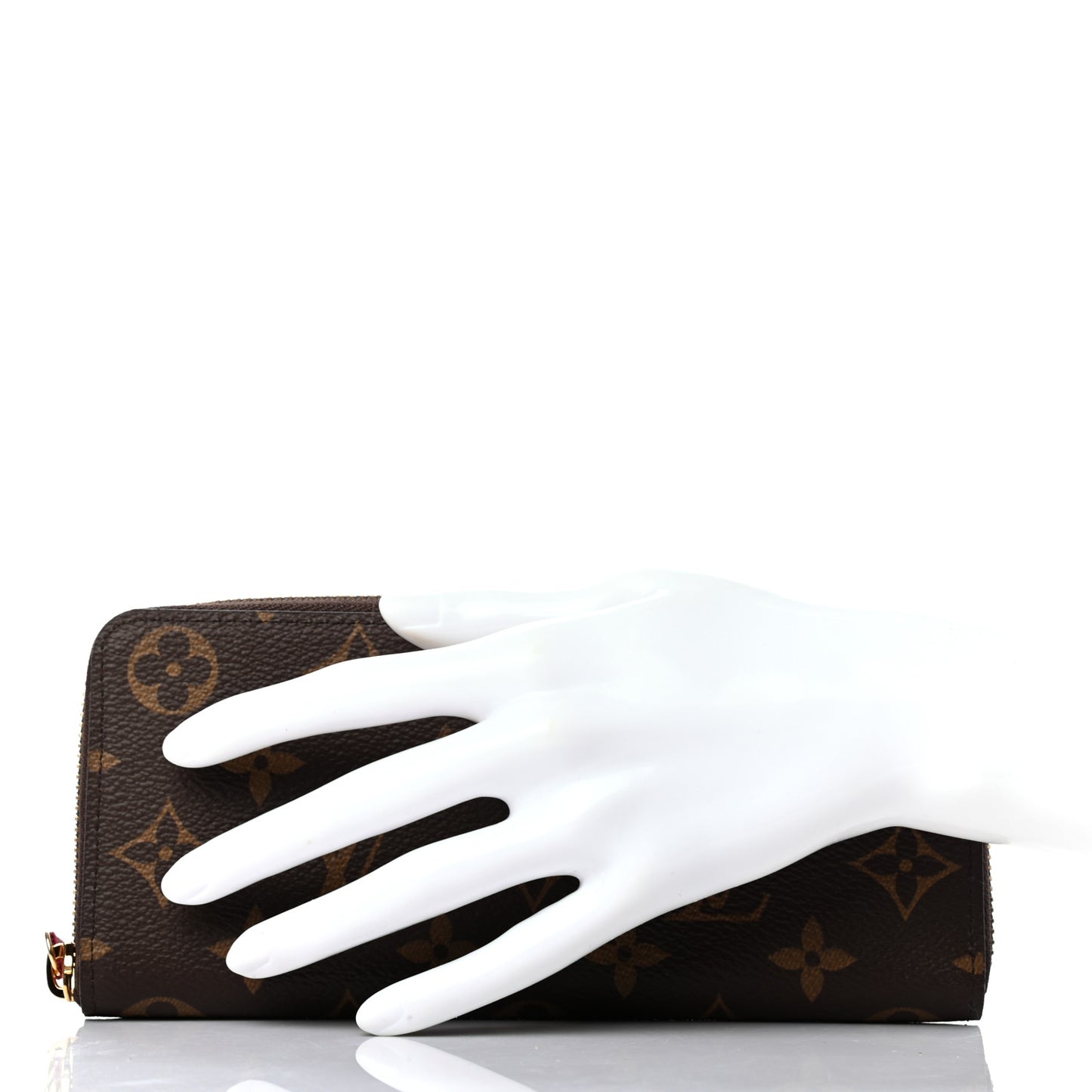 Monogram Clemence Wallet Fuchsia
