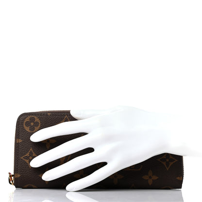 Louis Vuitton Monogram Clemence Wallet Fuchsia 2 of 6