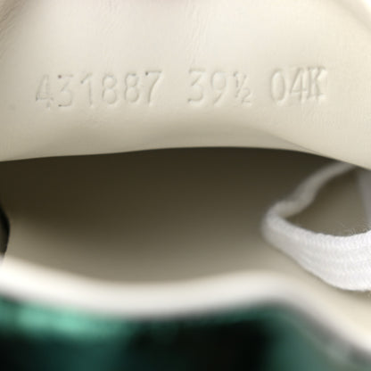 Gucci Calfskin Web Pearl Studded Womens Ace Sneakers 39.5 White 8 of 9