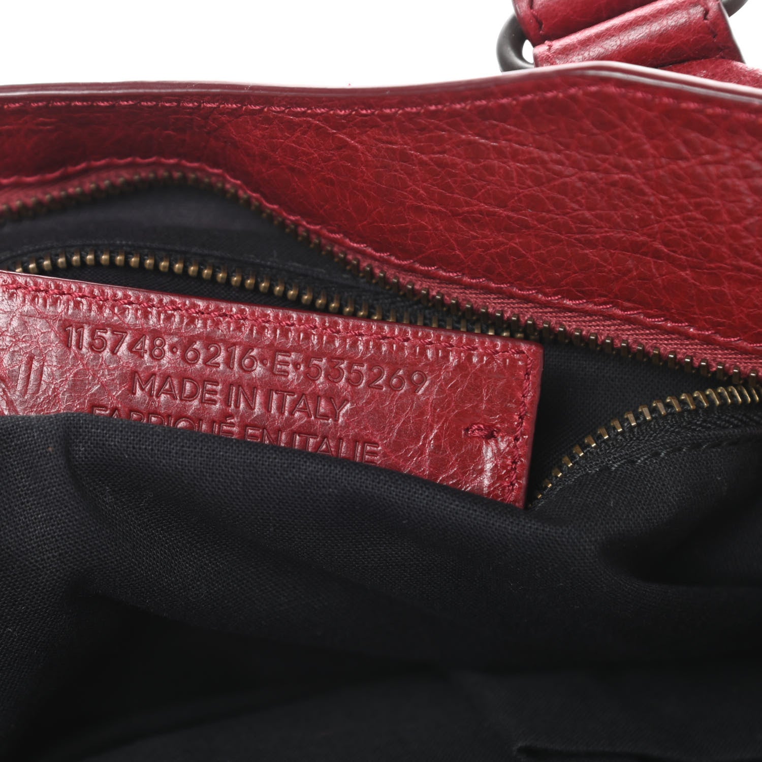 Balenciaga Agneau Classic Hardware City Rouge Cerise 7 of 12