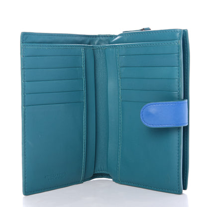 Bottega Veneta Nappa Intrecciato Continental Wallet Bleuette Lagoon 5 of 7