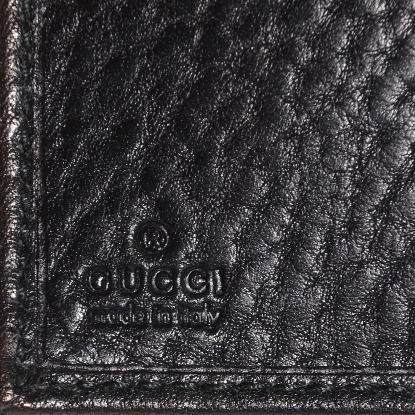 Monogram Interlocking GG Continental Wallet Black