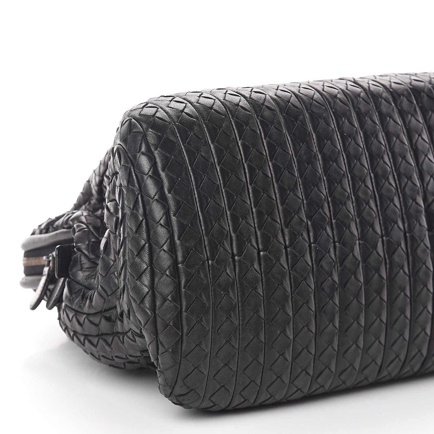 Bottega Veneta Nappa Intrecciato New Bond Satchel Black 7 of 8