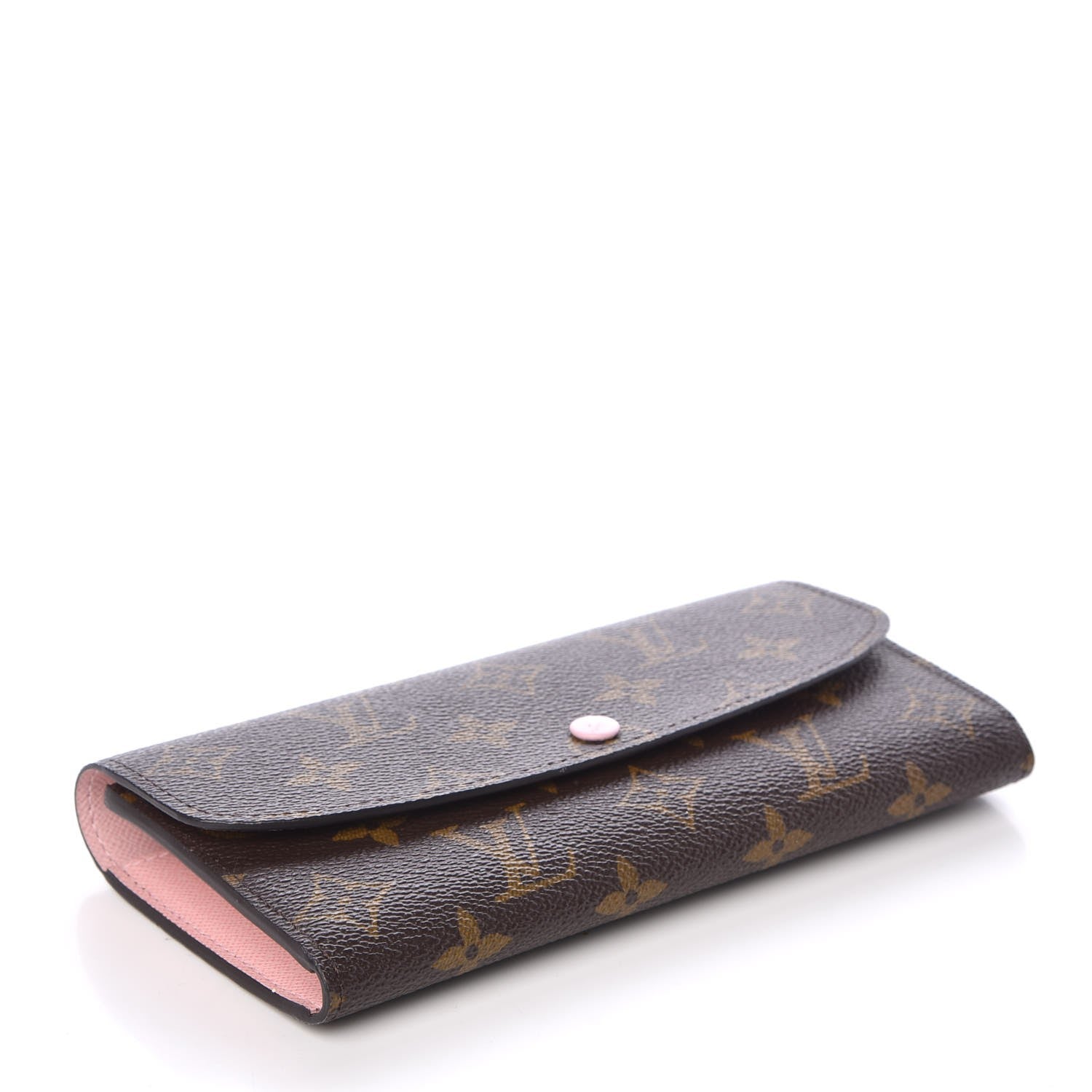 Louis Vuitton Monogram Emilie Wallet Rose Ballerine 4 of 9