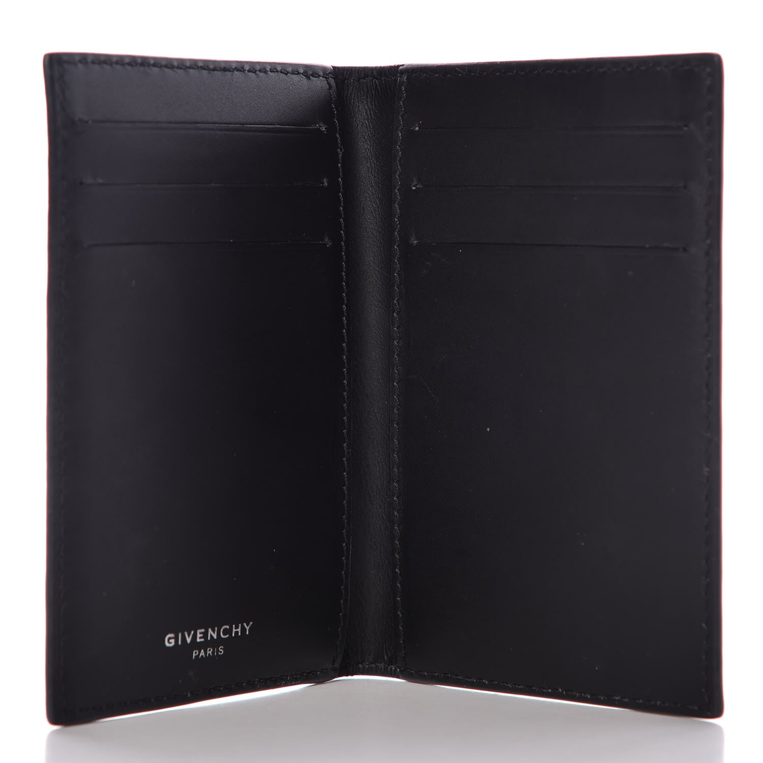 Givenchy Textured Coated Canvas Rottweiler Print Card Holder Black 5 of 10