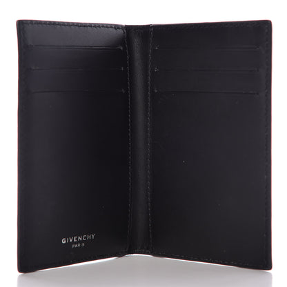 Givenchy Textured Coated Canvas Rottweiler Print Card Holder Black 5 of 10