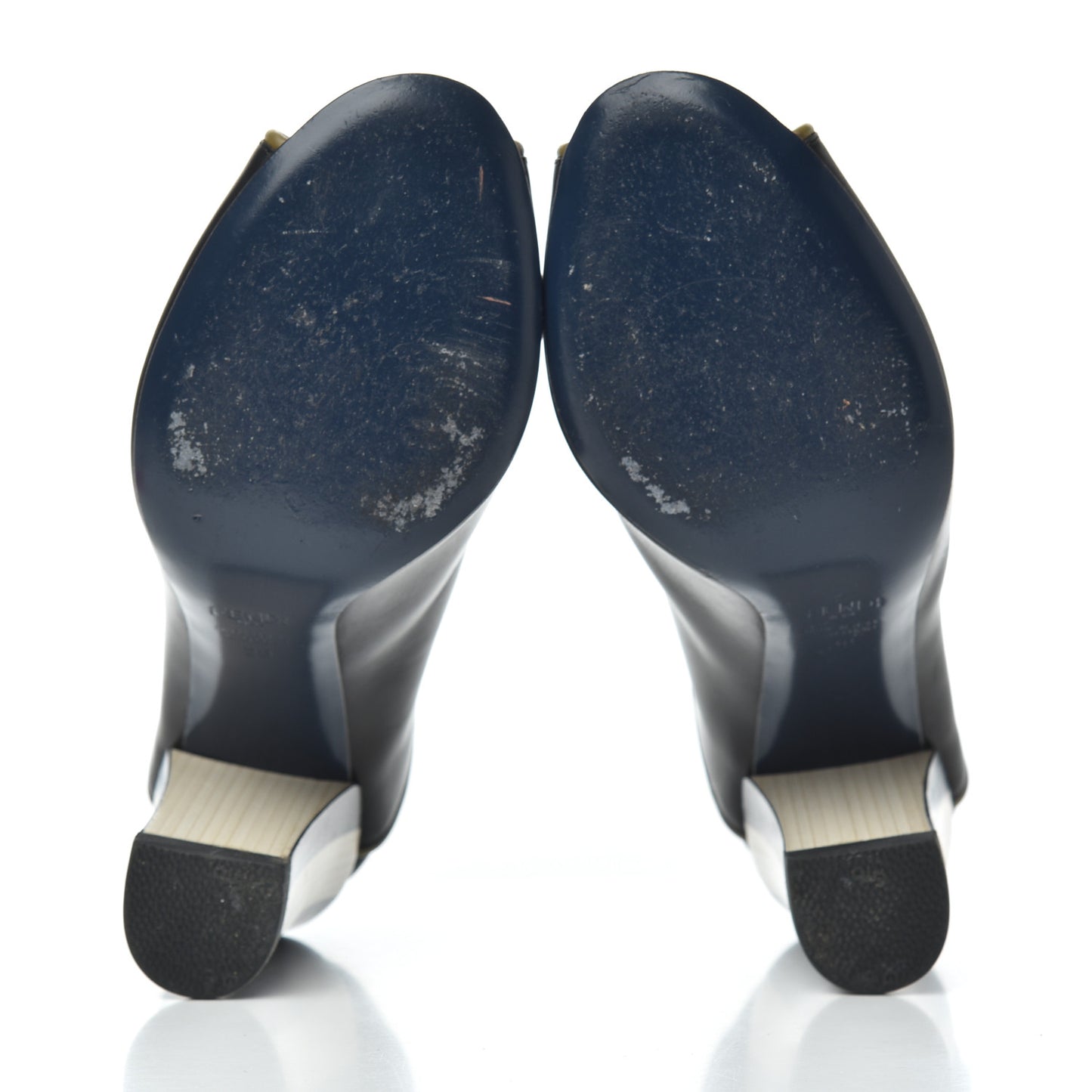 Scalloped Peep Toe Pump 39 Black