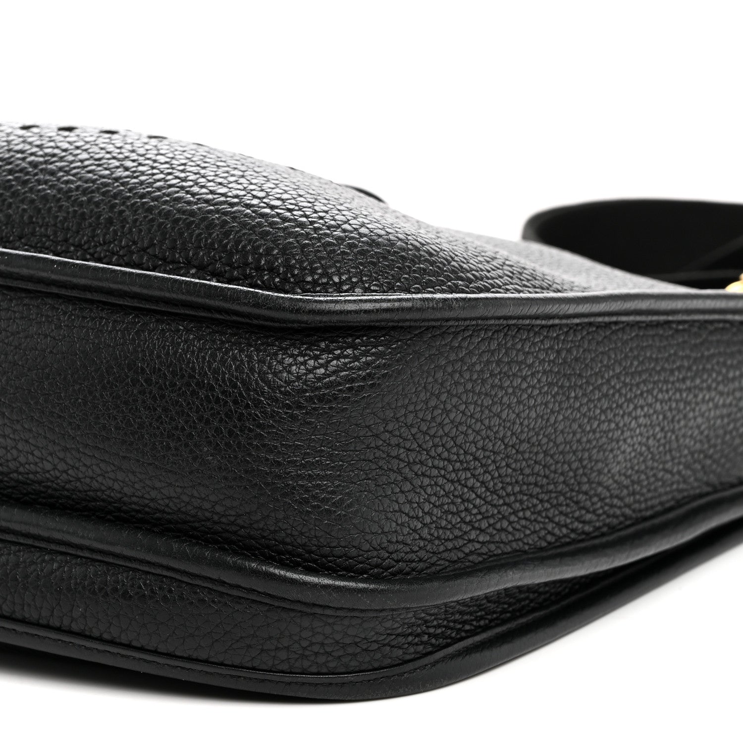 Hermes Taurillon Clemence Evelyne III PM Black 10 of 11
