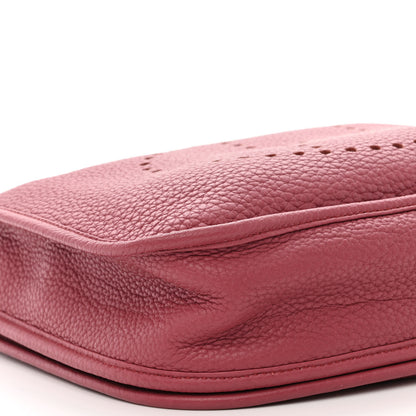 Hermes Taurillon Clemence Evelyne III PM Bois de Rose 9 of 10