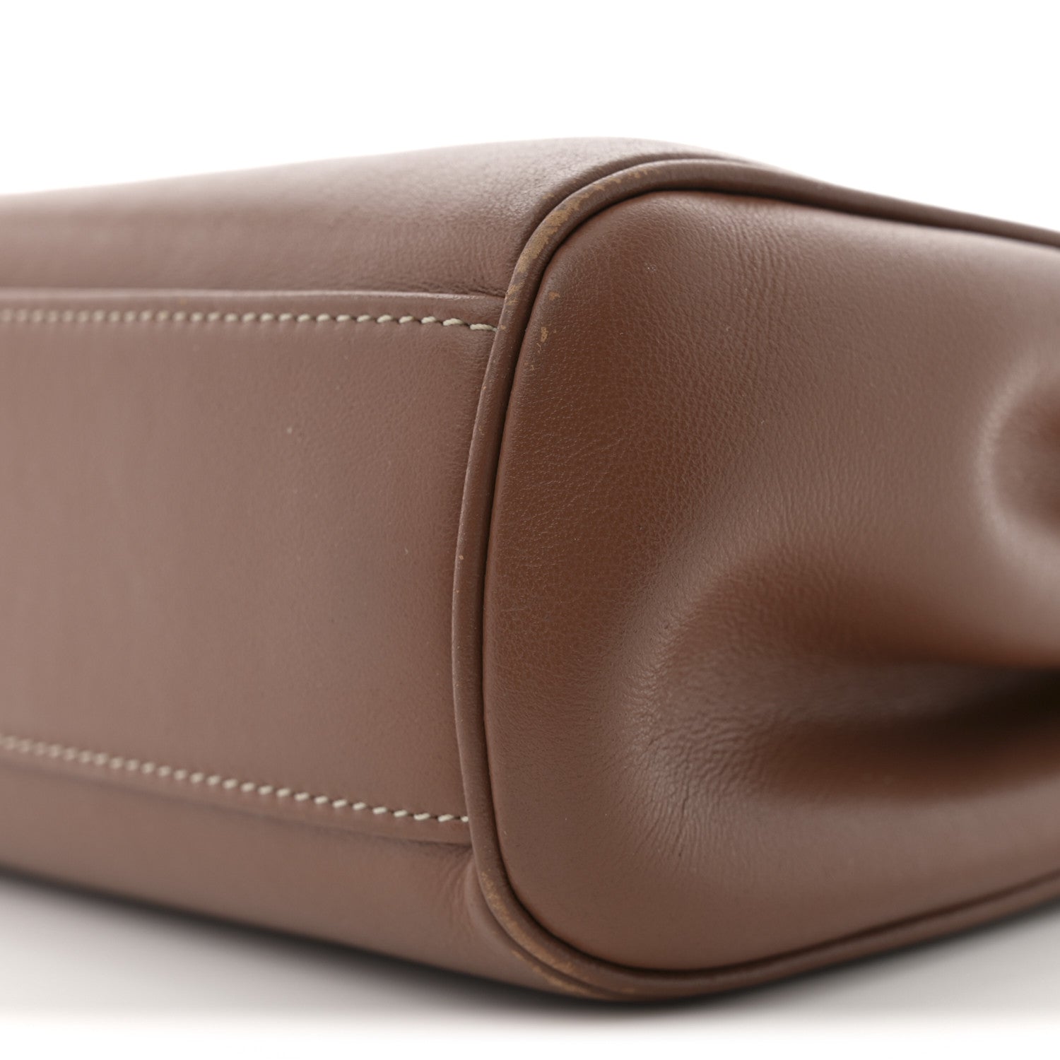 Celine Smooth Calfskin Teen Soft 16 Shoulder Bag Tan 10 of 11