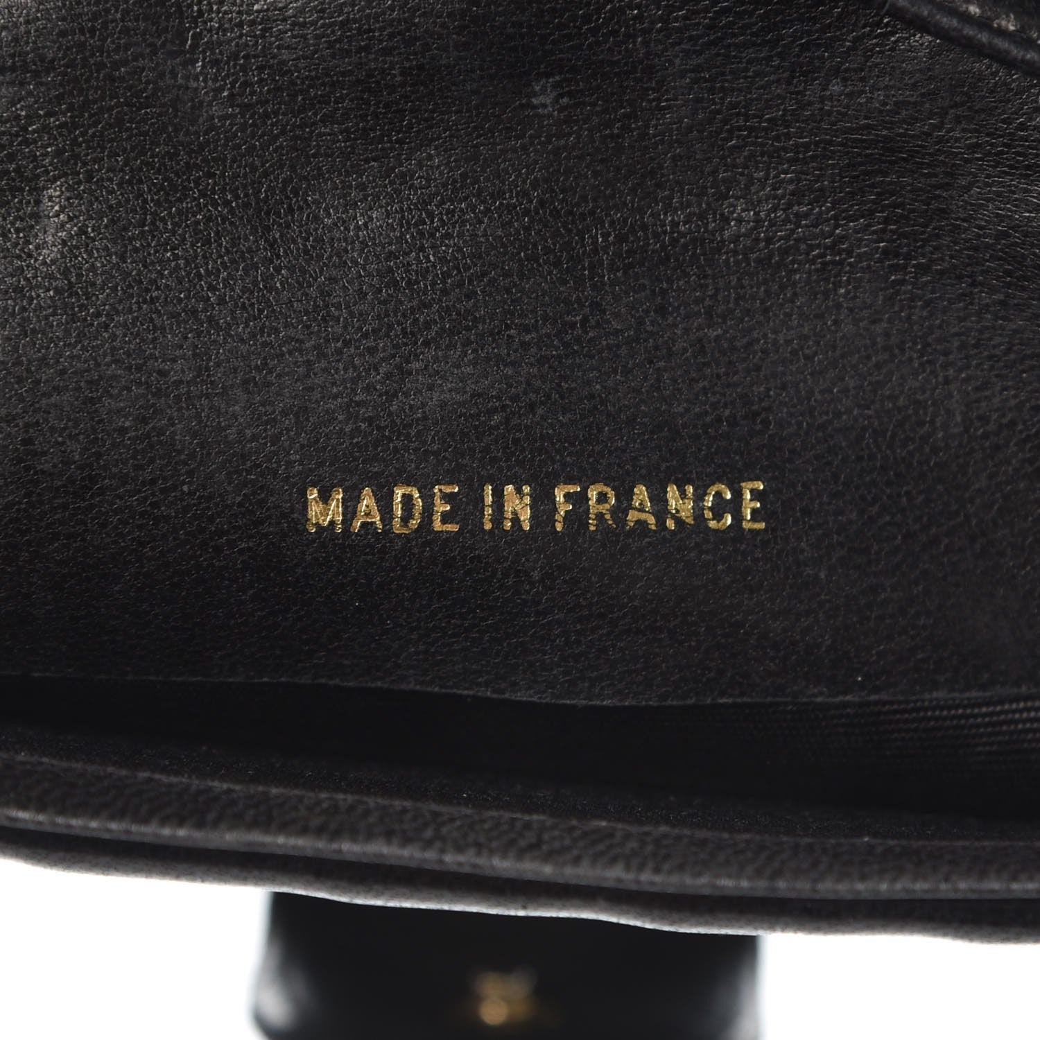 Chanel Lambskin Diamond Stitched French Wallet Black 8 of 22