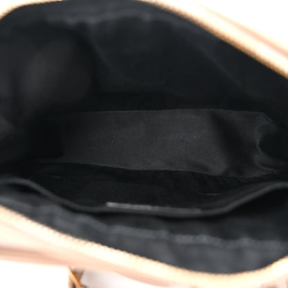 Saint Laurent Calfskin Matelasse Monogram Lou Camera Bag Dark Beige 5 of 16