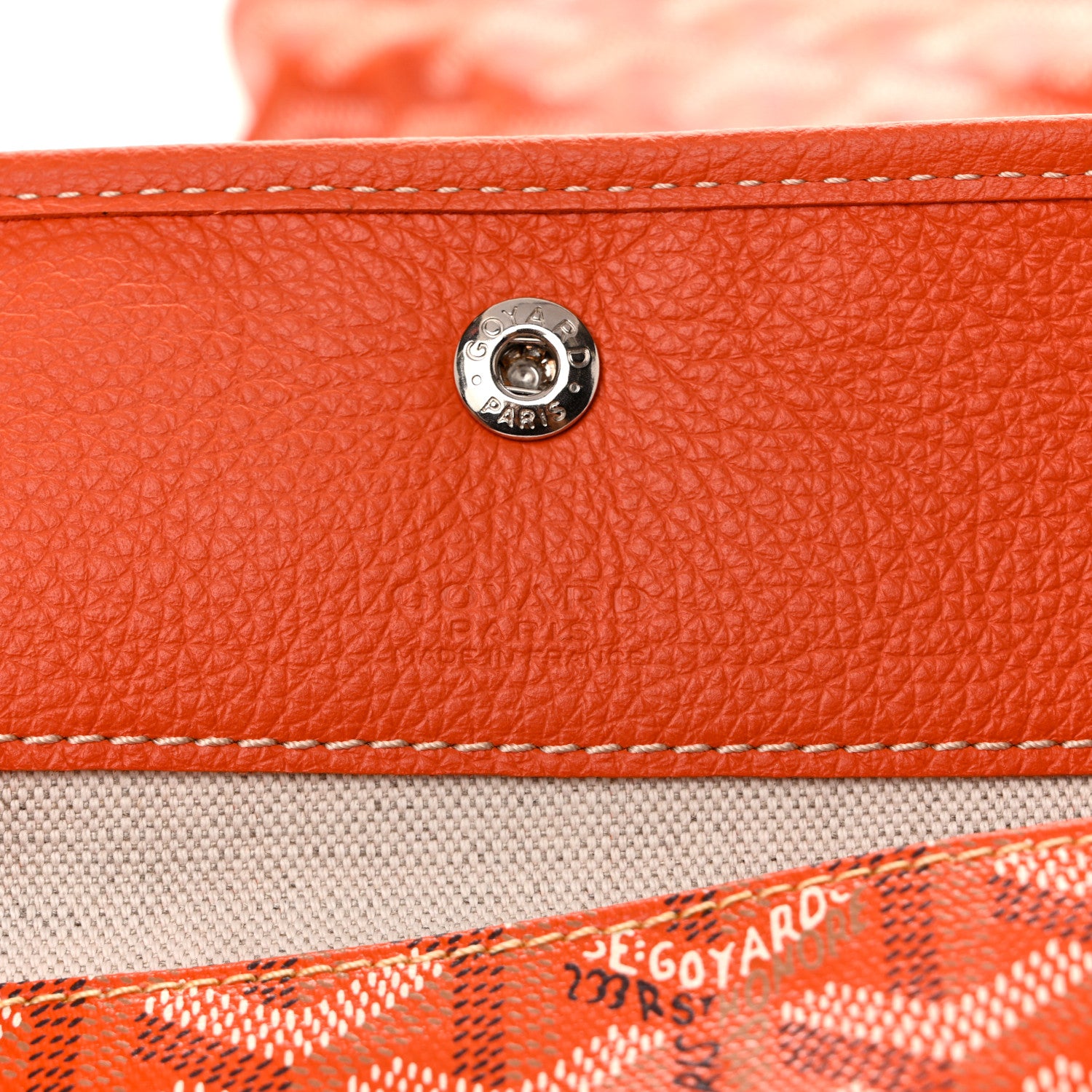 Goyard Goyardine Boheme Hobo Orange 7 of 12