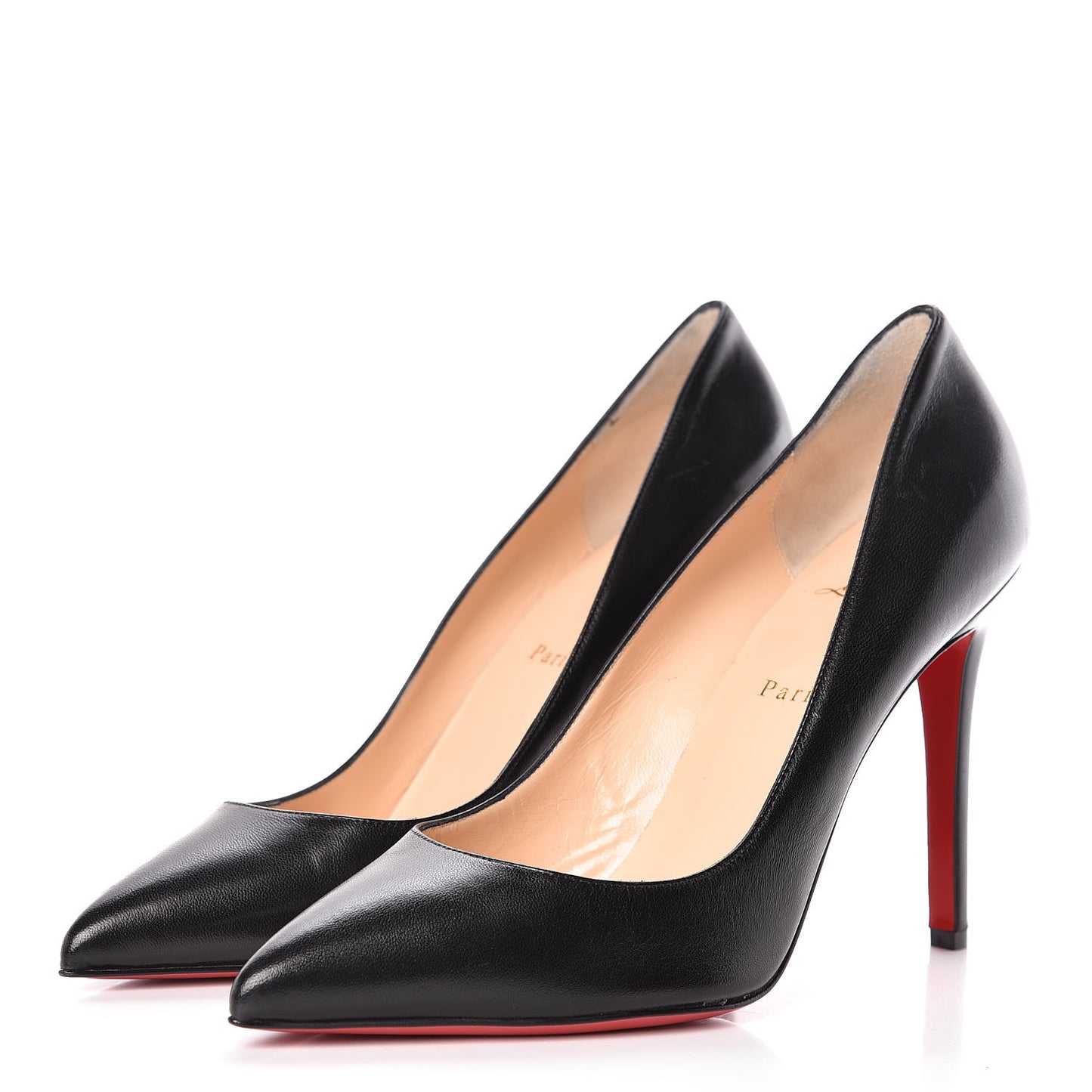 Shiny Nappa Pigalle 100 Pumps 41 Black