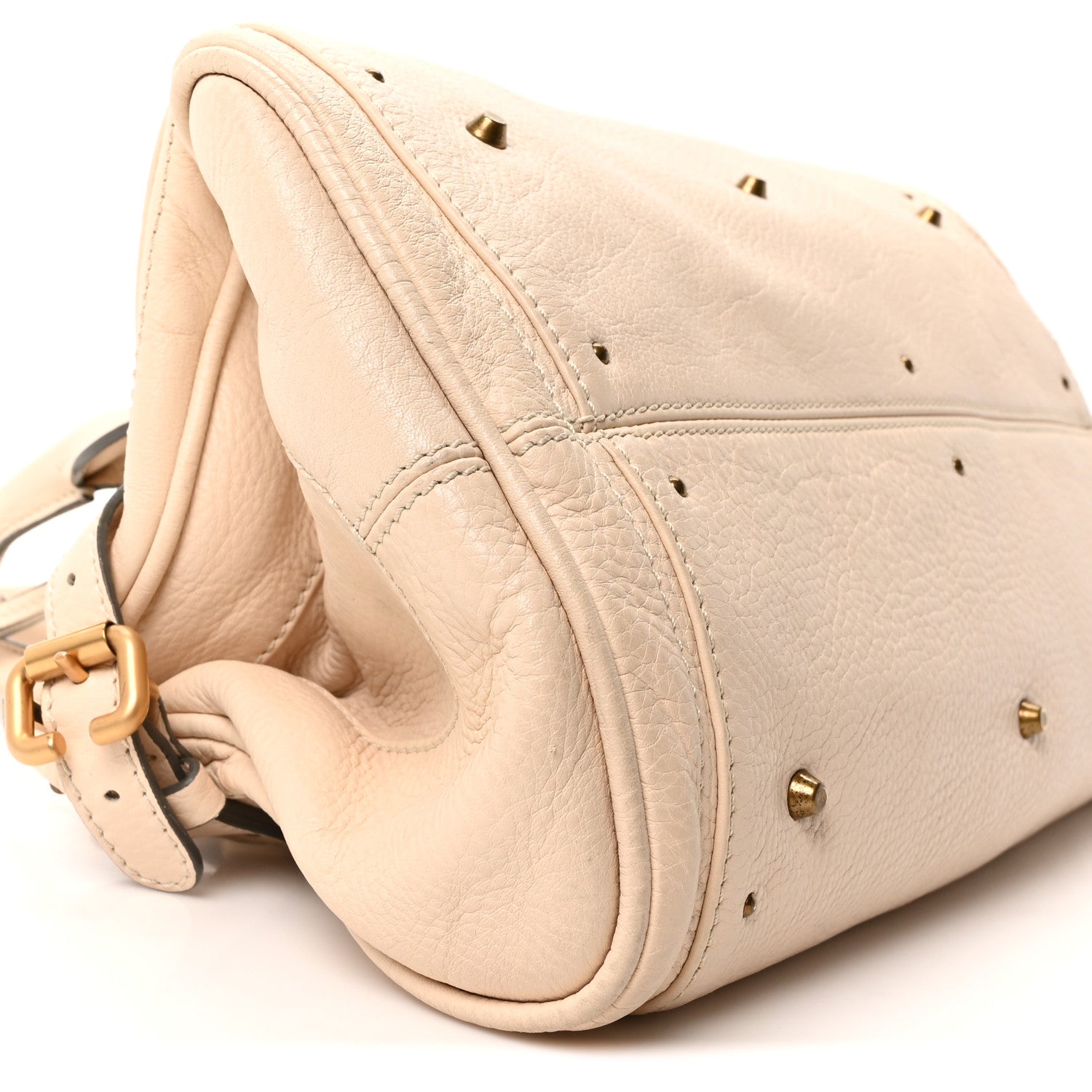 Chloe Calfskin Medium Paddington Satchel Ivory 9 of 11