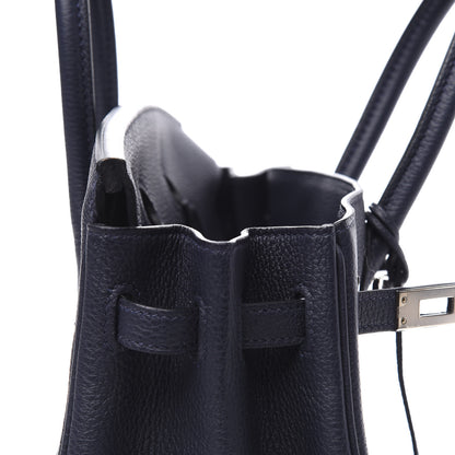 Hermes Togo Birkin 25 Bleu Nuit 12 of 30