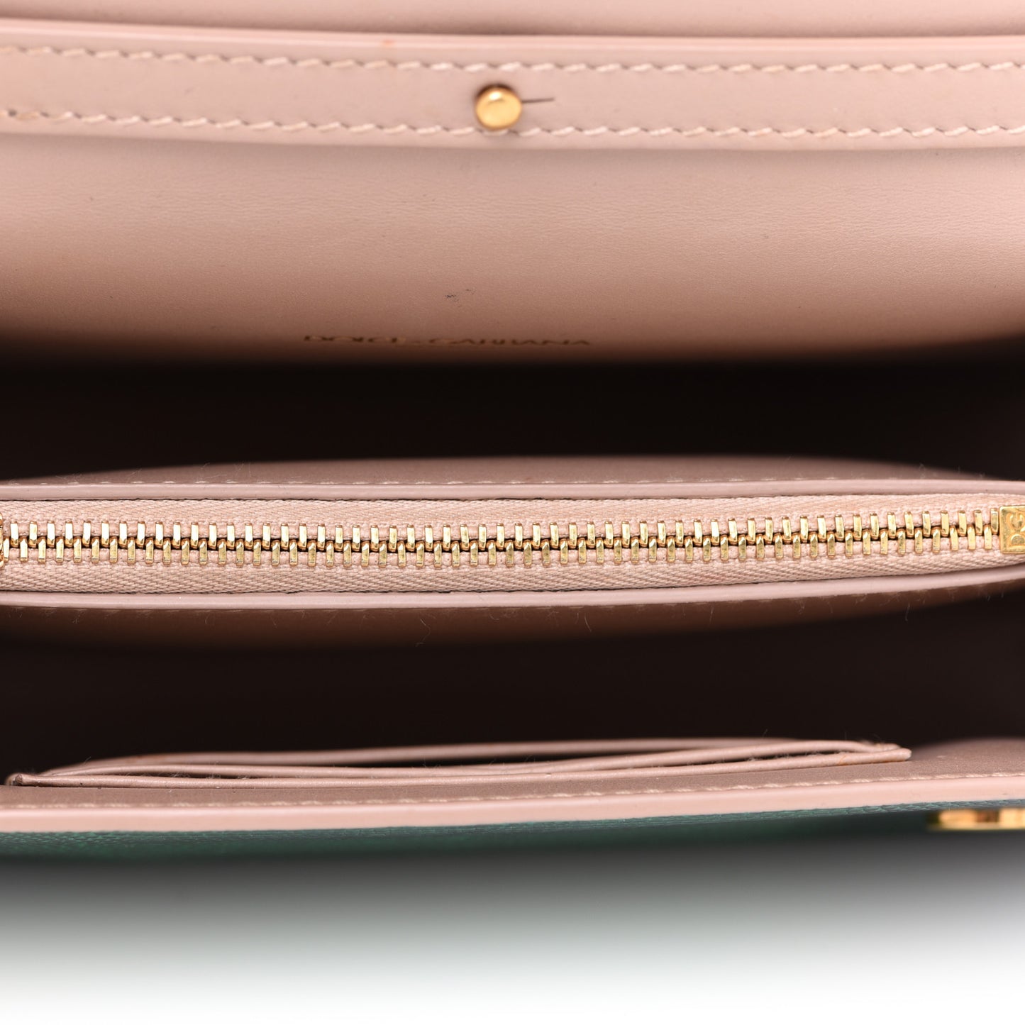 Iguana Calfskin Embossed Mini Welcome Crossbody Bag Green