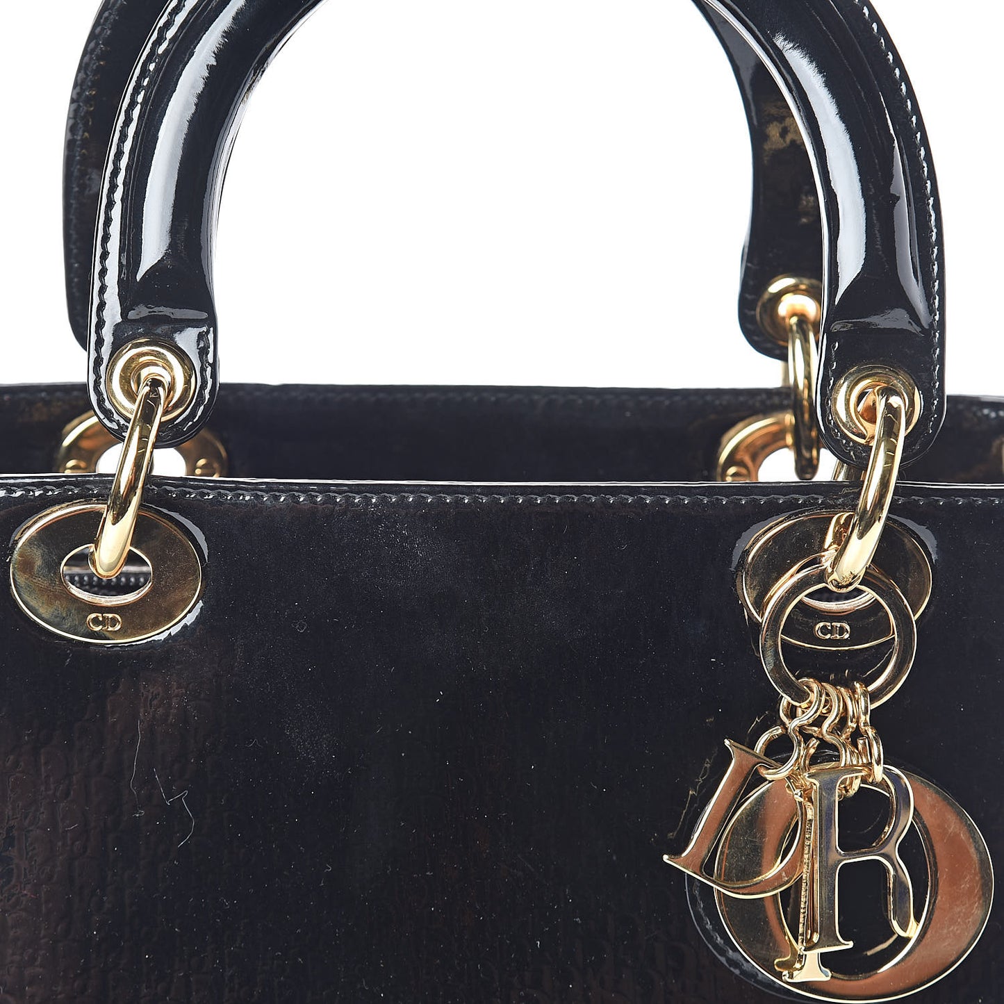 Patent Diorissimo Medium Lady Dior Black