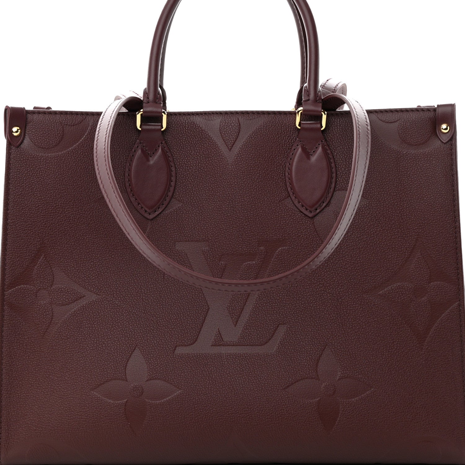 Louis Vuitton Empreinte Monogram Giant Onthego MM Wine 7 of 11