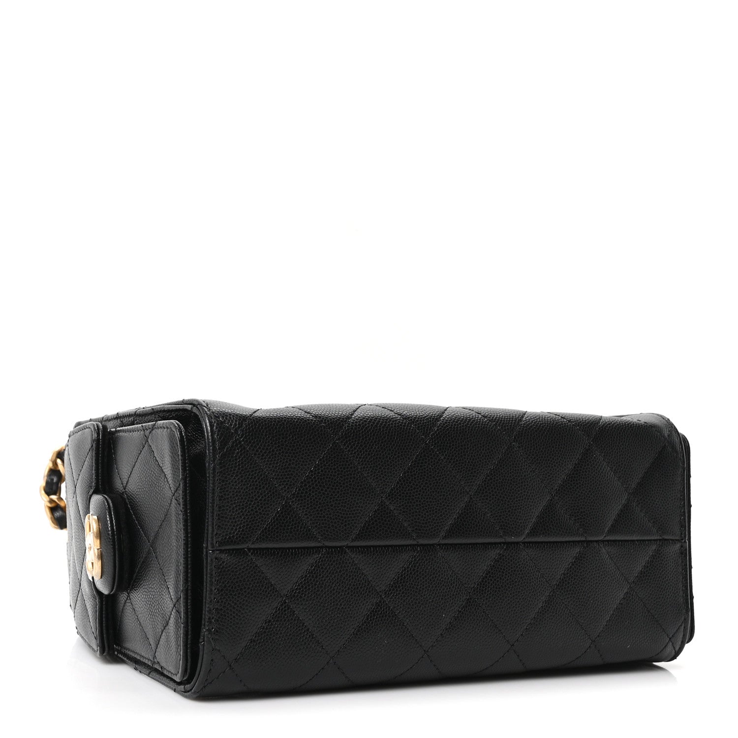 Chanel Caviar Quilted Mini Chanel 25 Handbag Black 4 of 10