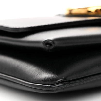 Gucci Vitello Palmellato Lux Small Arli Flap Shoulder Bag Black 9 of 10