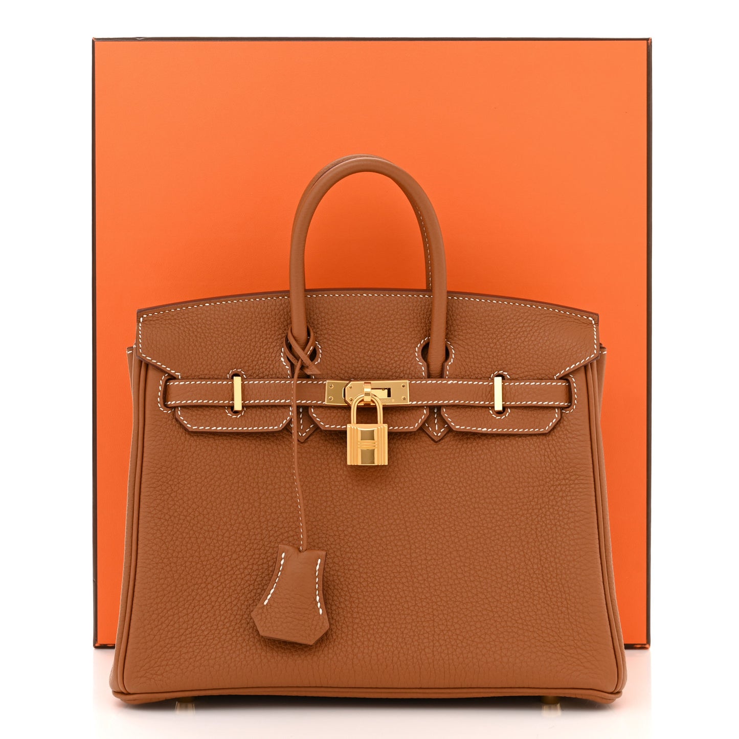 Togo Birkin 25 Gold
