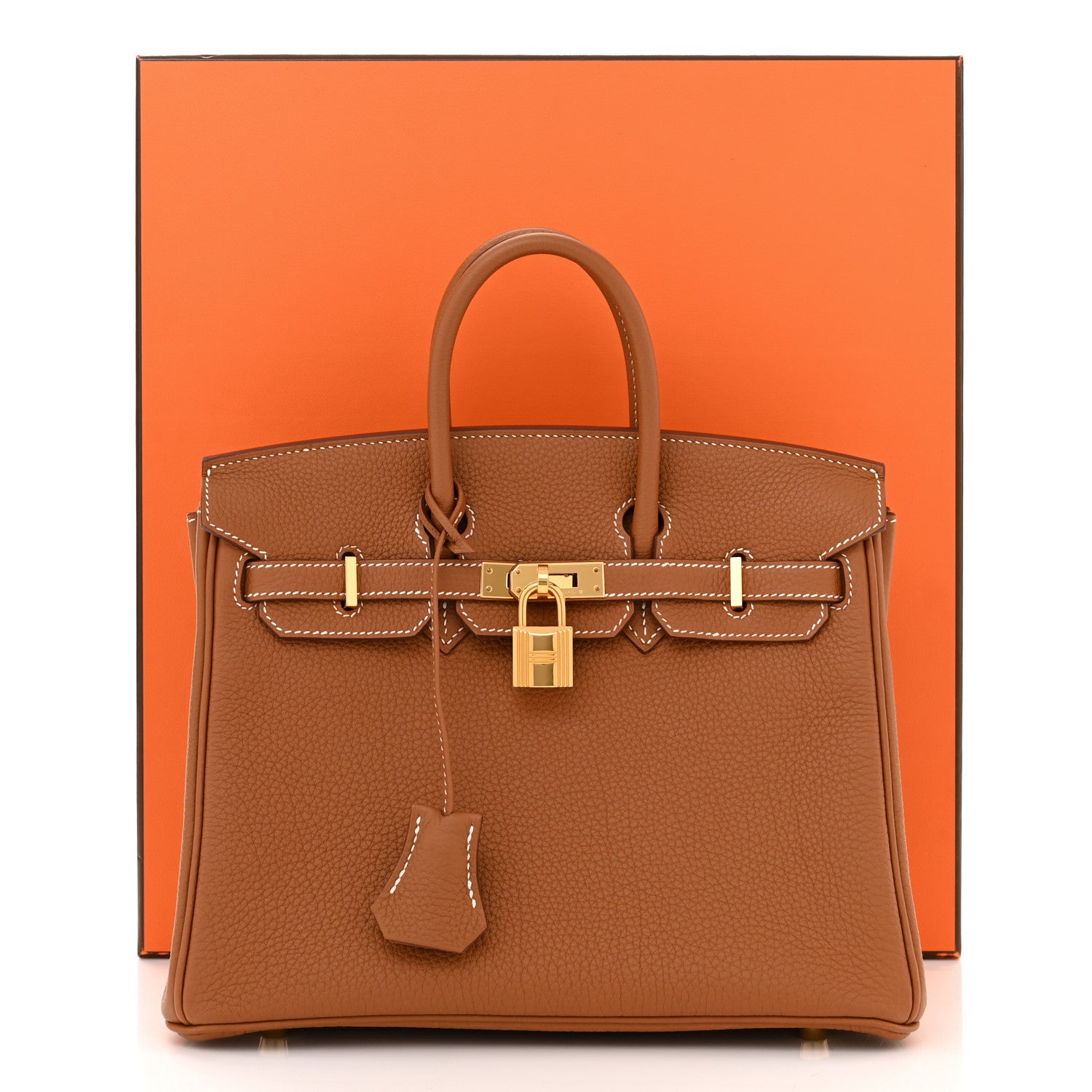 Hermes Togo Birkin 25 Gold 11 of 11