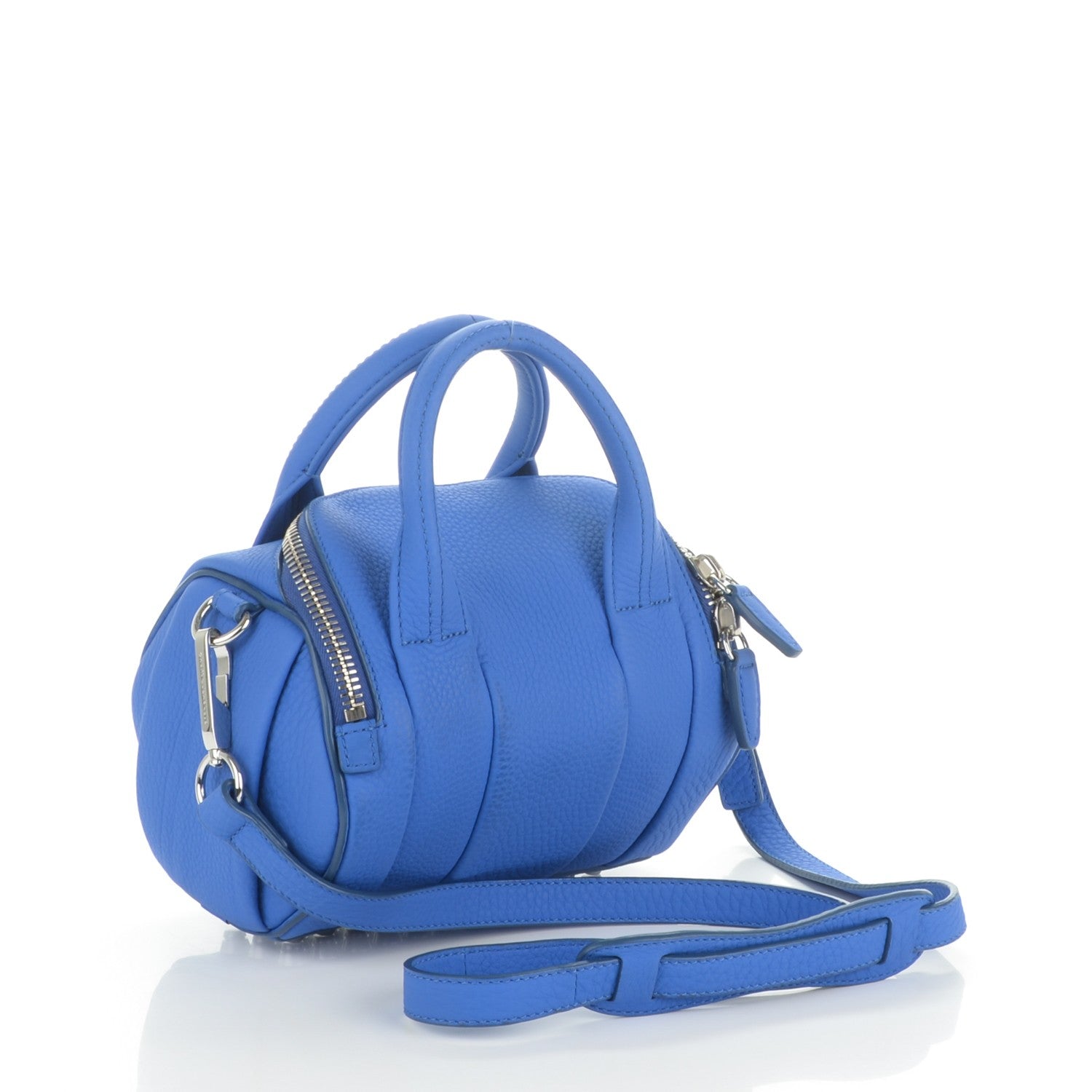 Alexander Wang Pebbled Lambskin Mini Rockie Surf Rhodium Hardware 3 of 6