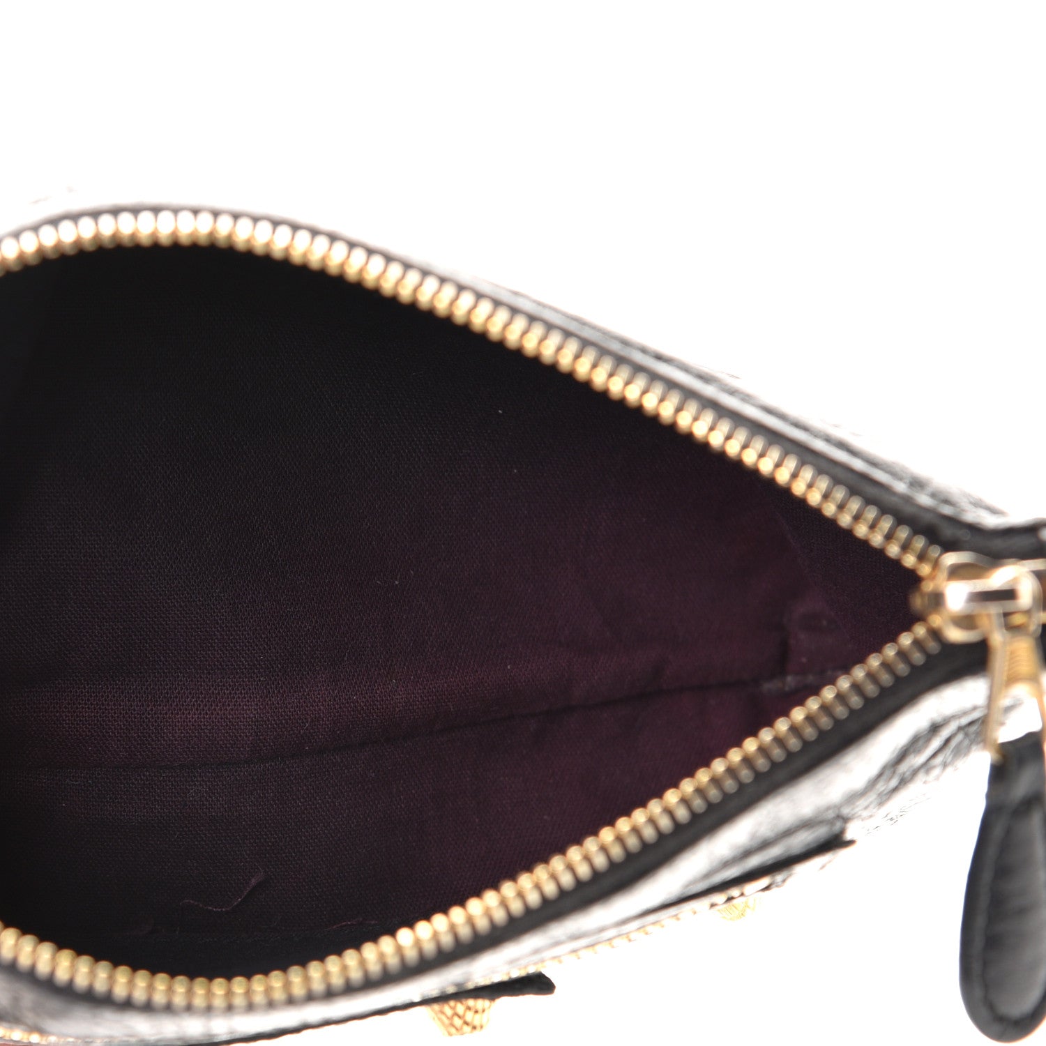 Balenciaga Agneau Giant 12 Gold Hardware Pouch Black 4 of 8