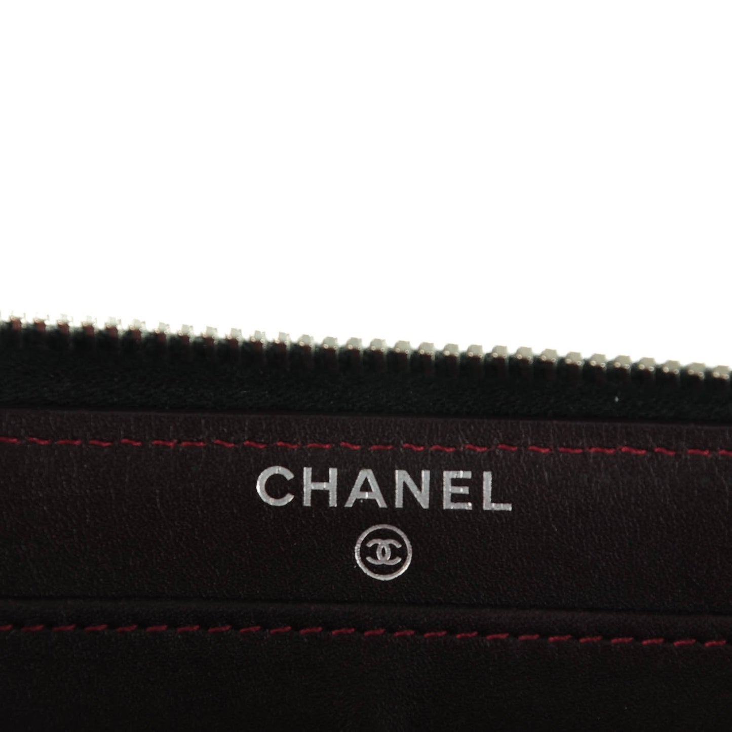 Caviar Quilted Large Gusset Zip Around Wallet Black