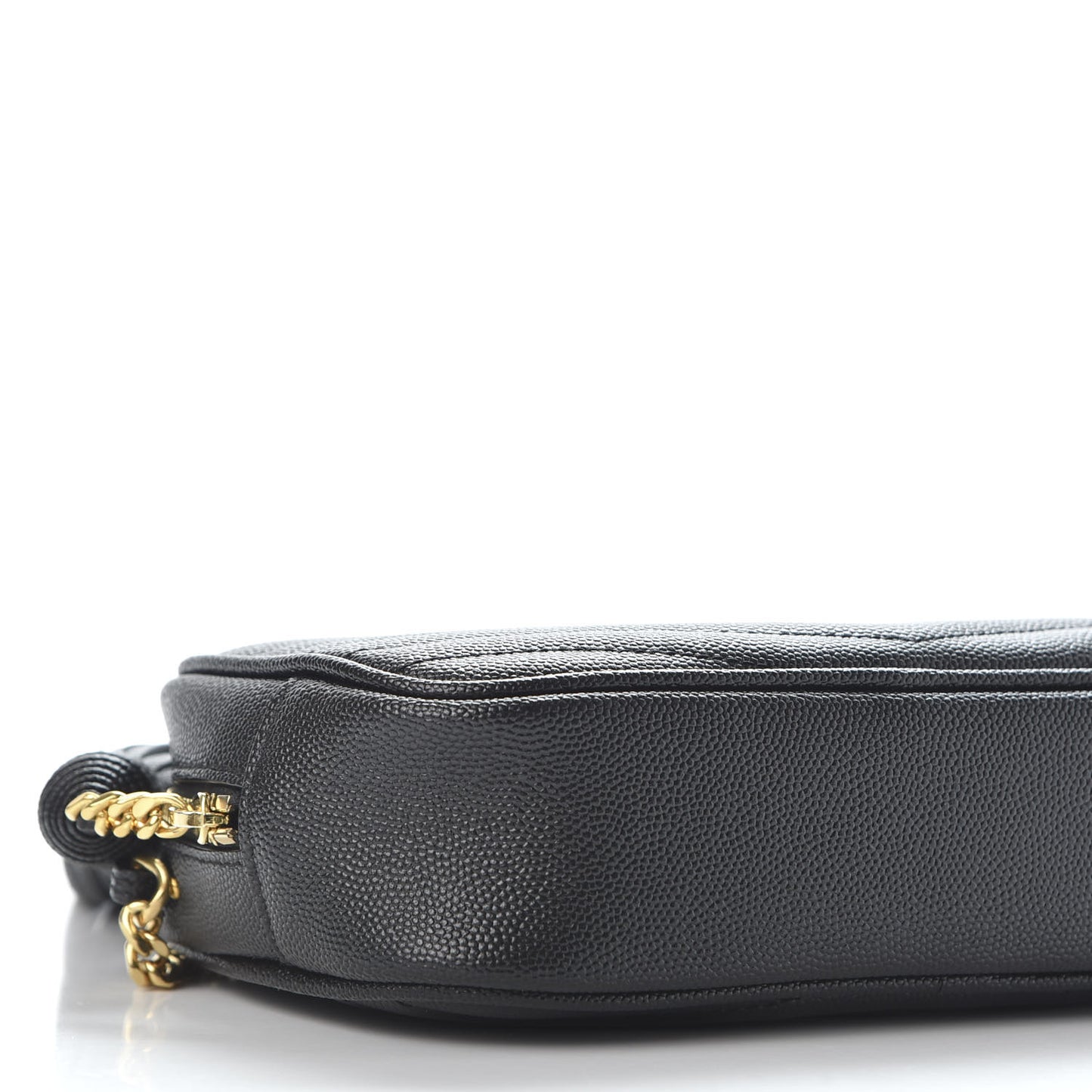 Grain De Poudre Matelasse Monogram Mini Lou Camera Bag Black
