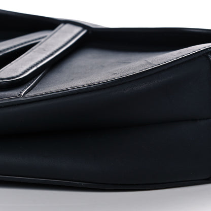 Christian Dior Ultra Matte Calfskin Saddle Bag Black 10 of 15