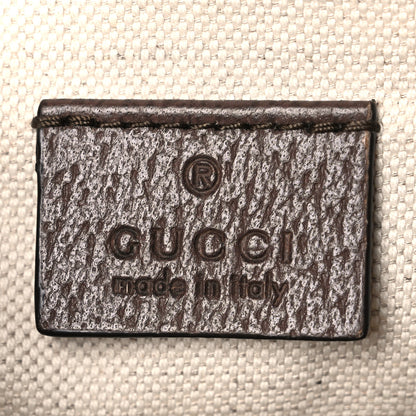 Gucci GG Supreme Monogram Web Mini Ophidia Messenger Brown 5 of 9