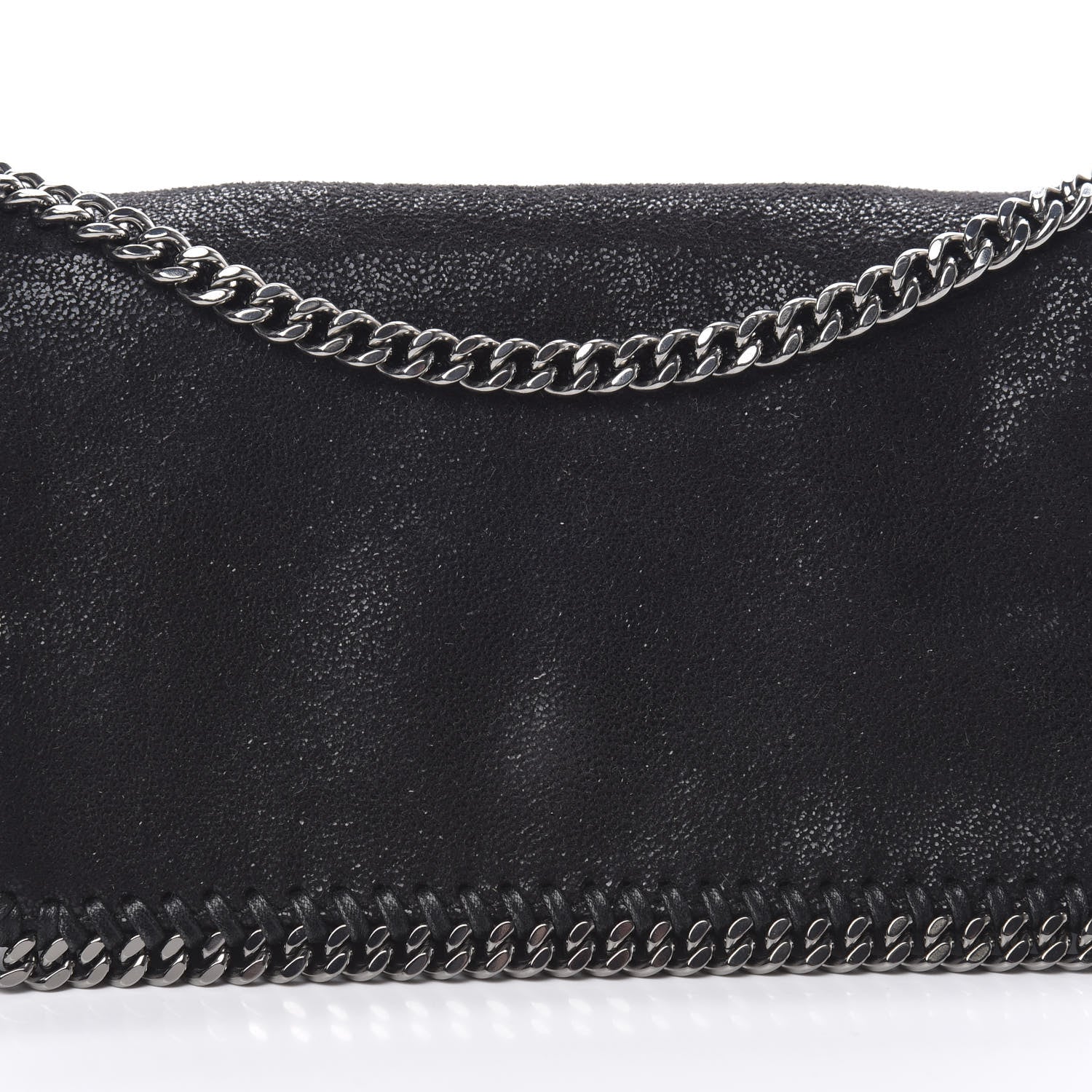 Stella McCartney Shaggy Deer Falabella Crossbody Bag Black 7 of 9