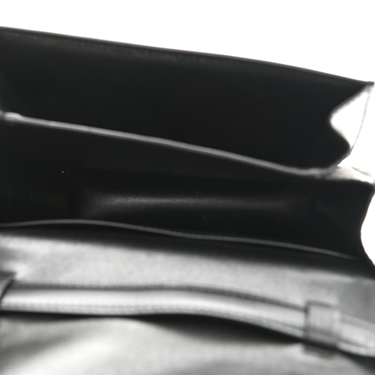 Box Calfskin Teen Classic Box Flap Bag Black