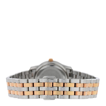 Gucci Stainless Steel Diamond Mother of Pearl 27mm 5500L Two Tone Quartz Watch 3 of 4