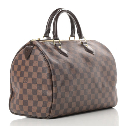 Louis Vuitton Damier Ebene Speedy 30 3 of 14