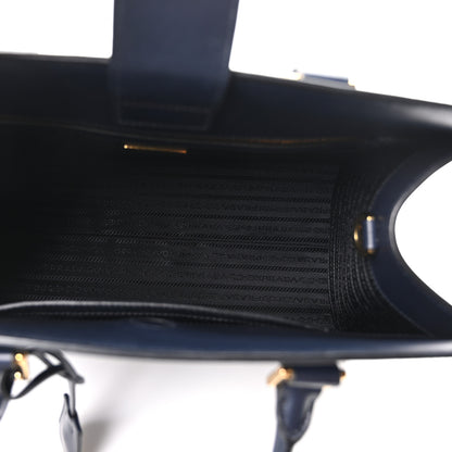Prada Saffiano Soft Calfskin Tote Baltico 5 of 10