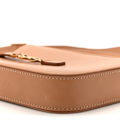 Saint Laurent Smooth Calfskin Le 5 A 7 Vertical Hobo Brown Gold 10 of 11