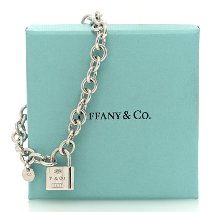 Tiffany Sterling Silver 1837 Lock Charm Bracelet 3 of 3