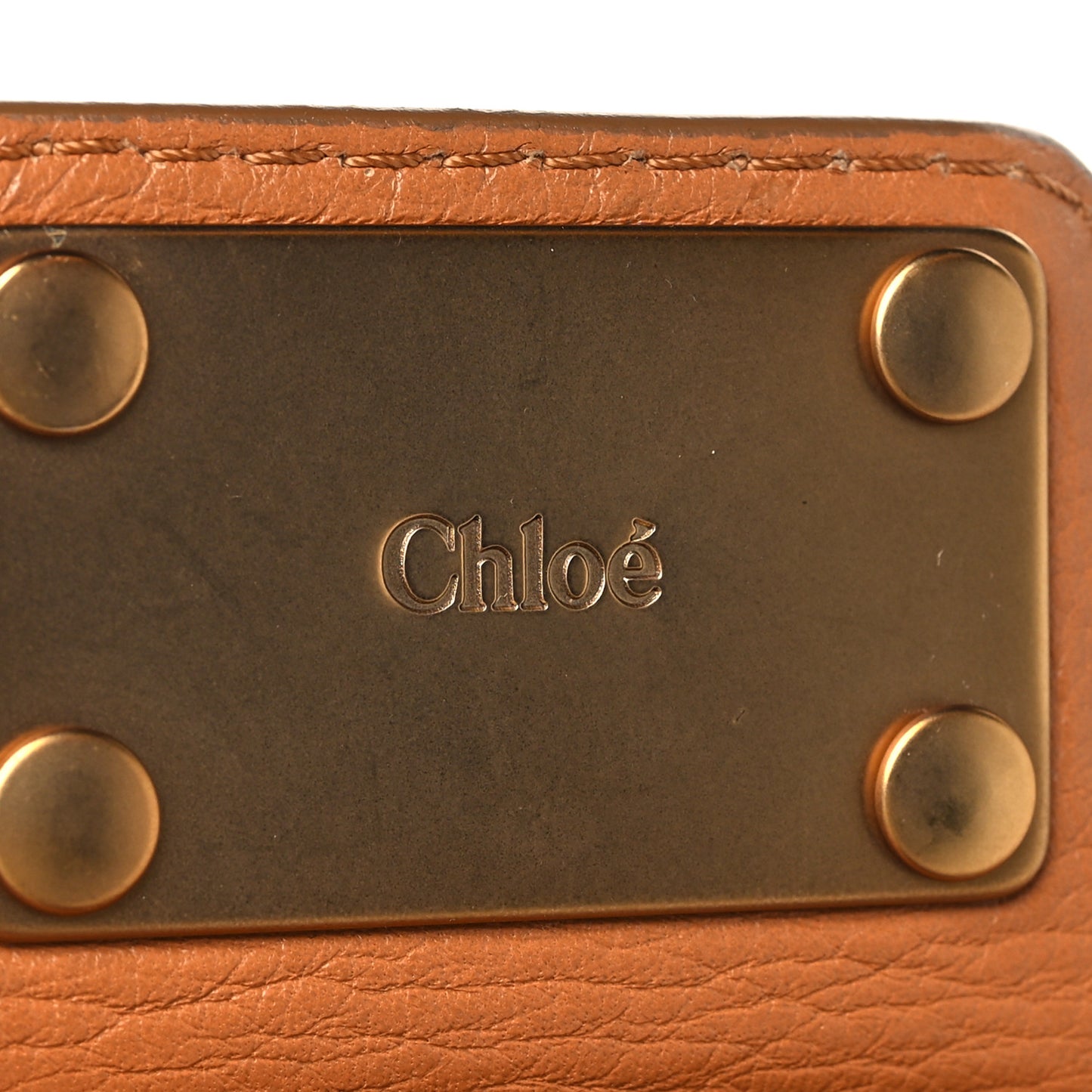 Calfskin Medium Paddington Satchel Tan