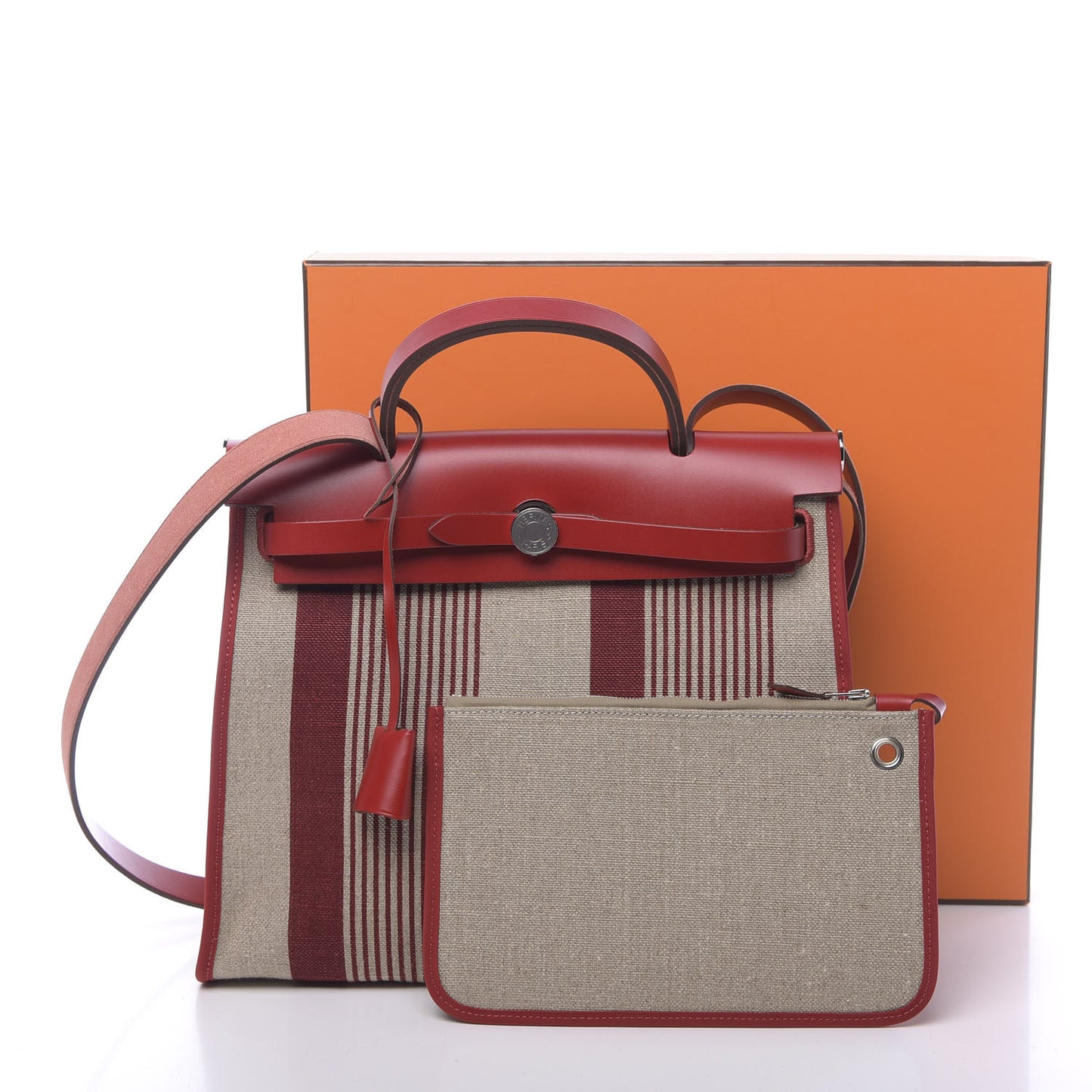 Vache Hunter Toile H Vibration Herbag Zip 31 PM Bordeaux Ficelle Rouge Piment
